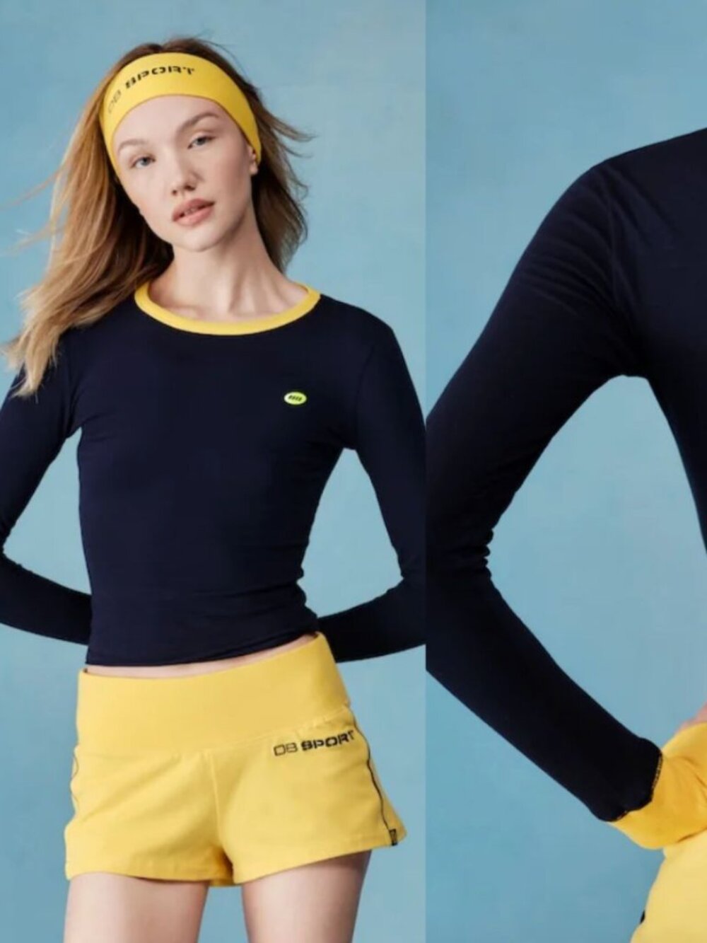 NWT Dairy Boy The Everyday Long Sleeve Tee in Classic Navy